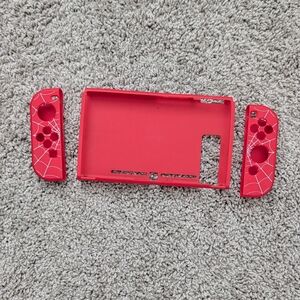 Red Spider Web Nintendo Switch Case